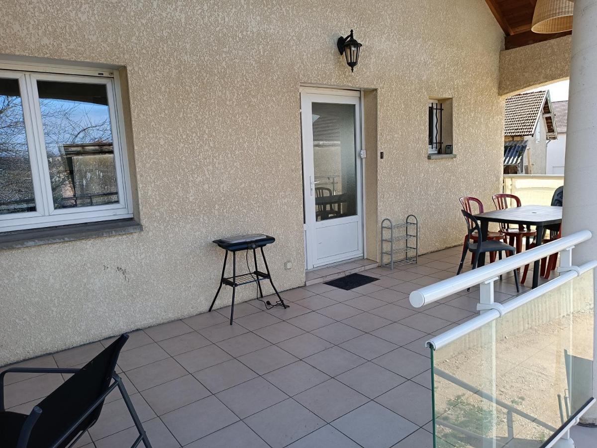 Appartement Dans Notre Maison Domessin Esterno foto
